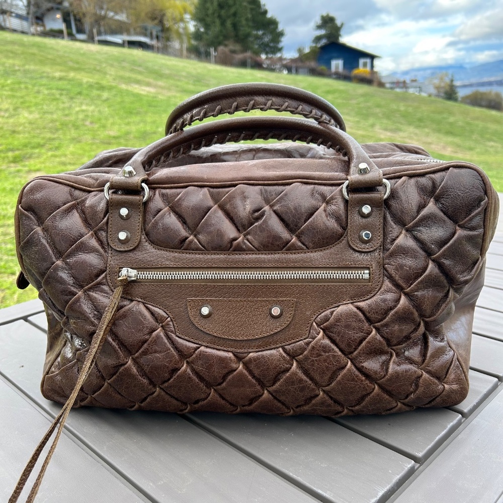 Balenciaga Quilted Matelasse Large Bag - SOLD